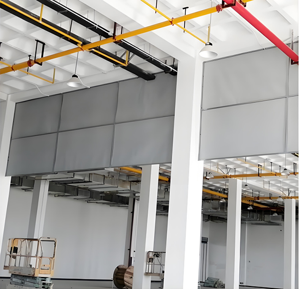 防火布向阳街道挡烟垂壁