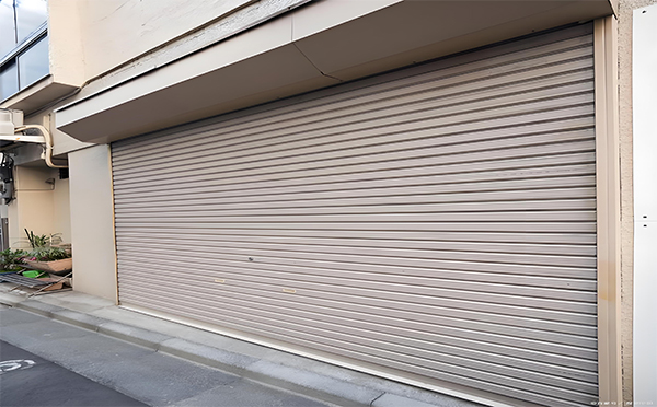 向阳街道卷帘门