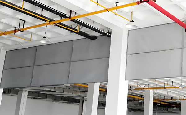 向阳街道防火布挡烟垂壁