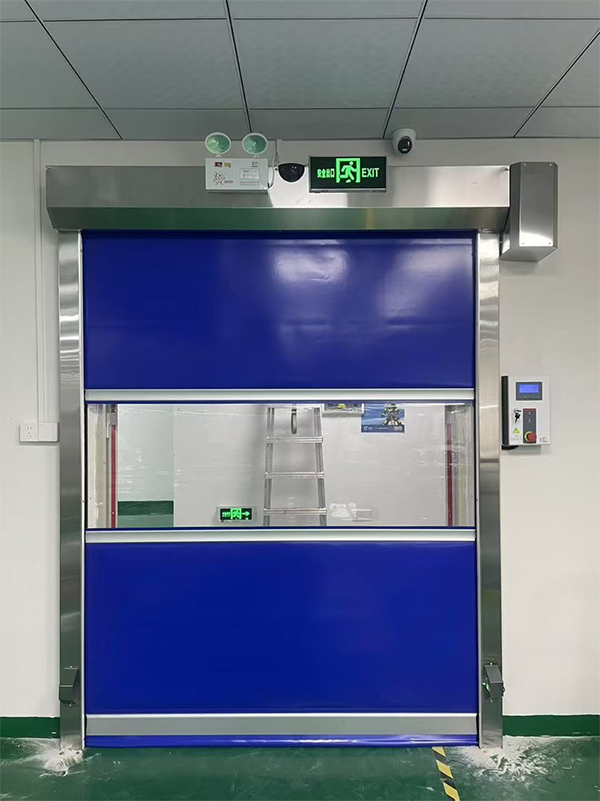 向阳街道快速向阳街道卷帘门在冷链物流仓储区的应用实践